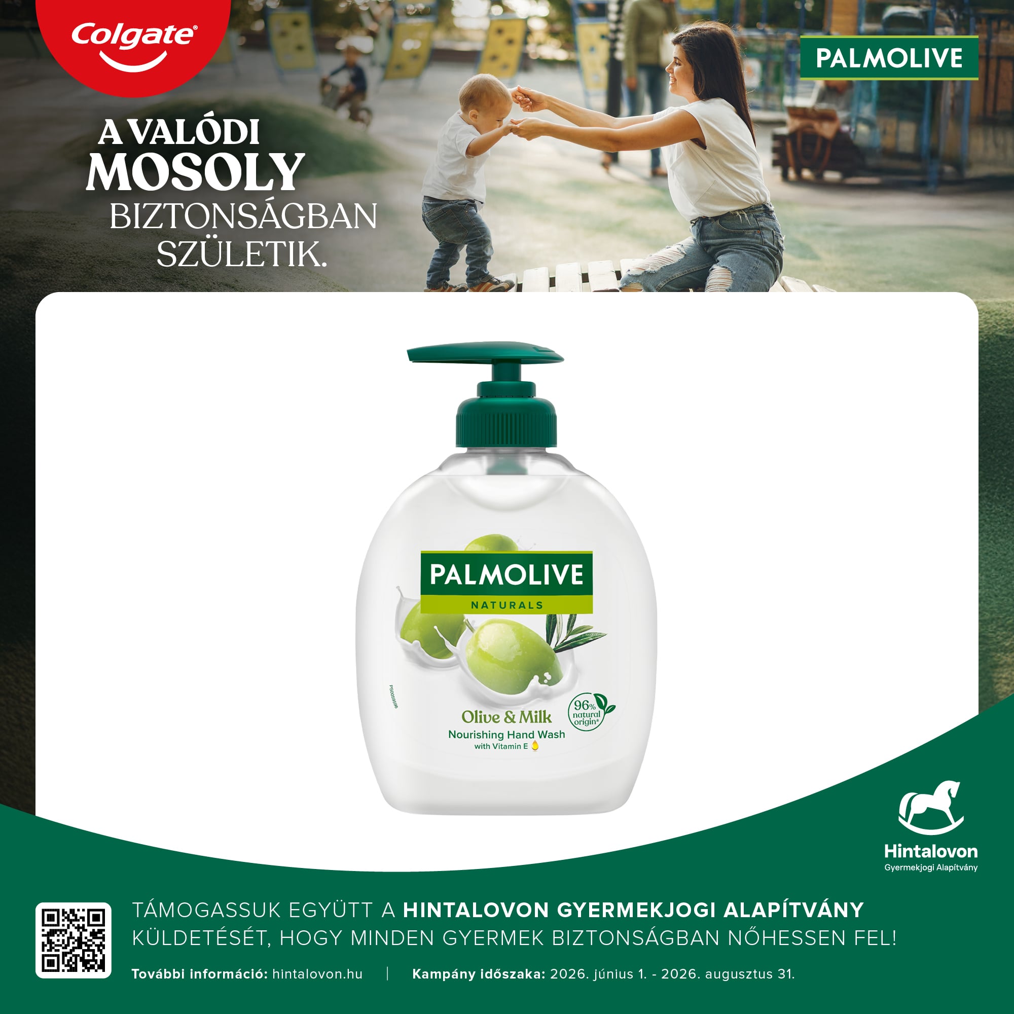 Palmolive Naturals Milk & Olive folyékony szappan