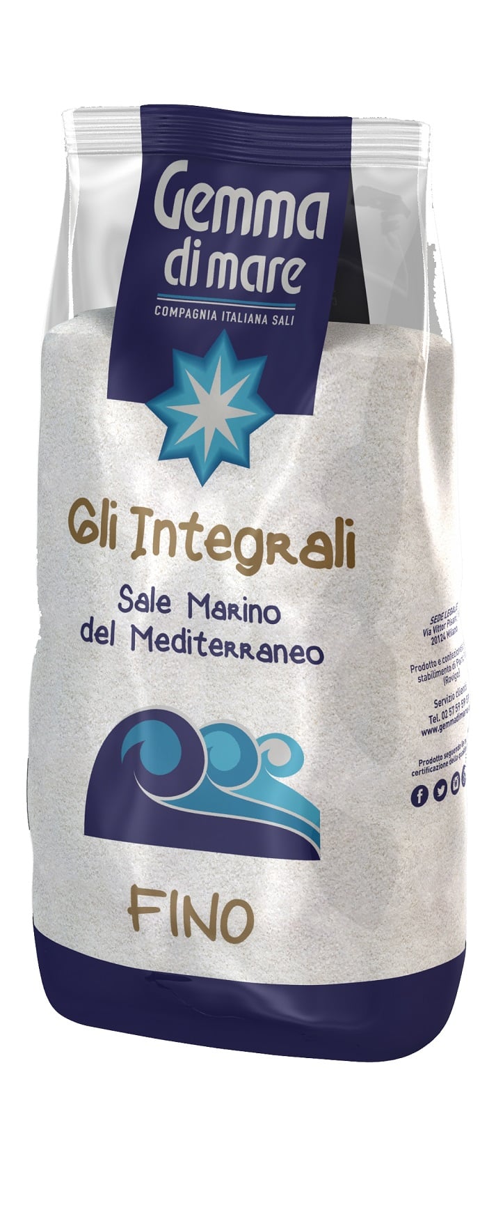 Salins Gemma Mediterrán Tengeri só (finom)