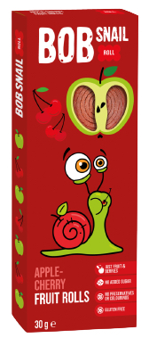 Bob-Snail Alma-meggy gyümölcstekercs