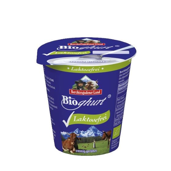 Bio Alpenmilch laktózmentes natúr joghurt 3,5%