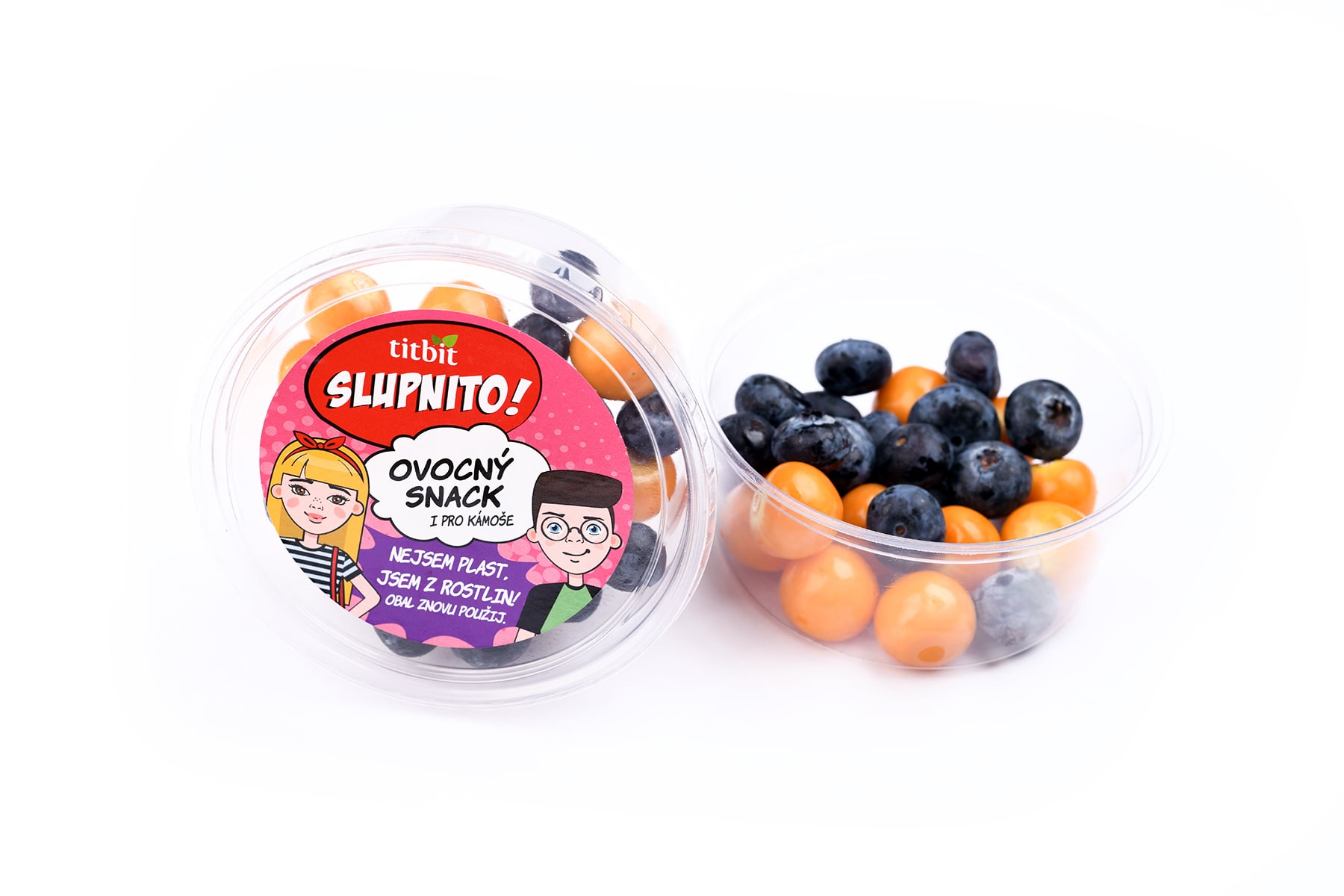 Titbit Áfonya és physalis gyümölcs mix, csomagolt