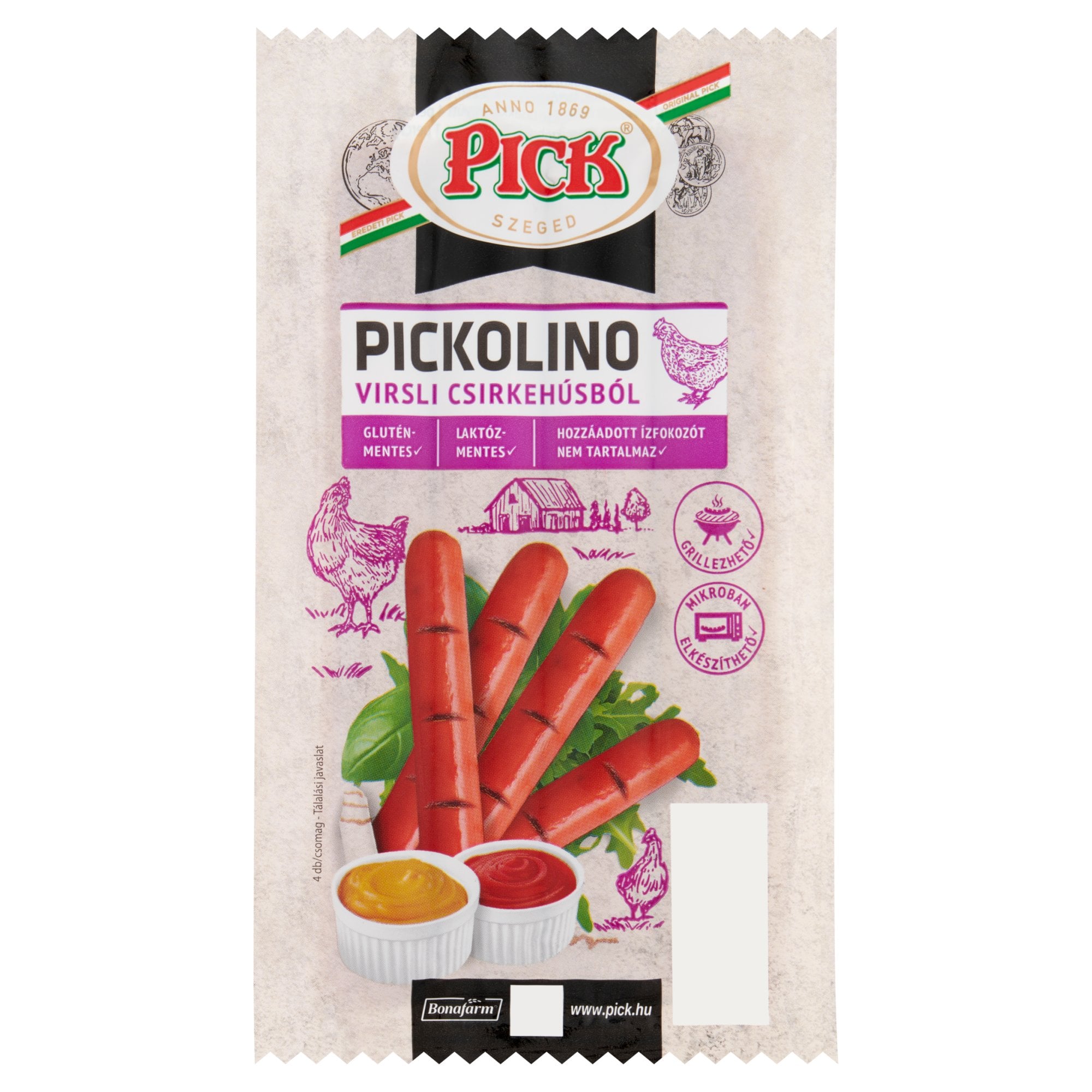 Pick Pickolino virsli csirkehúsból
