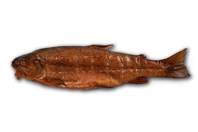 PANARINI Pisztráng, egész zsigerelve, melegen füstölt