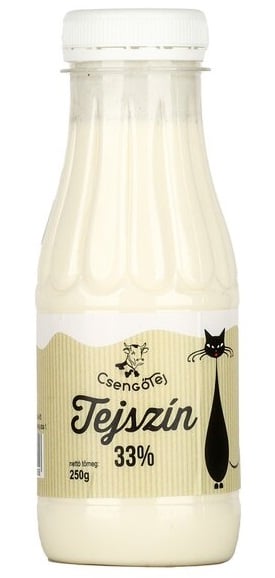 Csengő Tejszín 33% zsírtartalommal