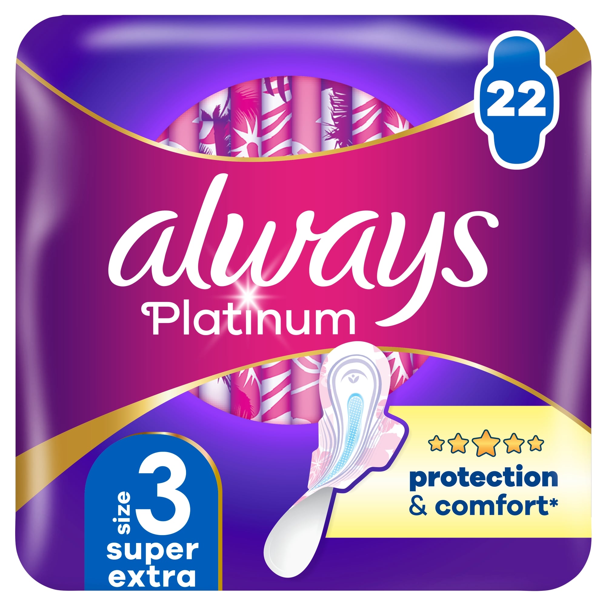 Always Platinum Egészségügyi Betét, 3-as méret