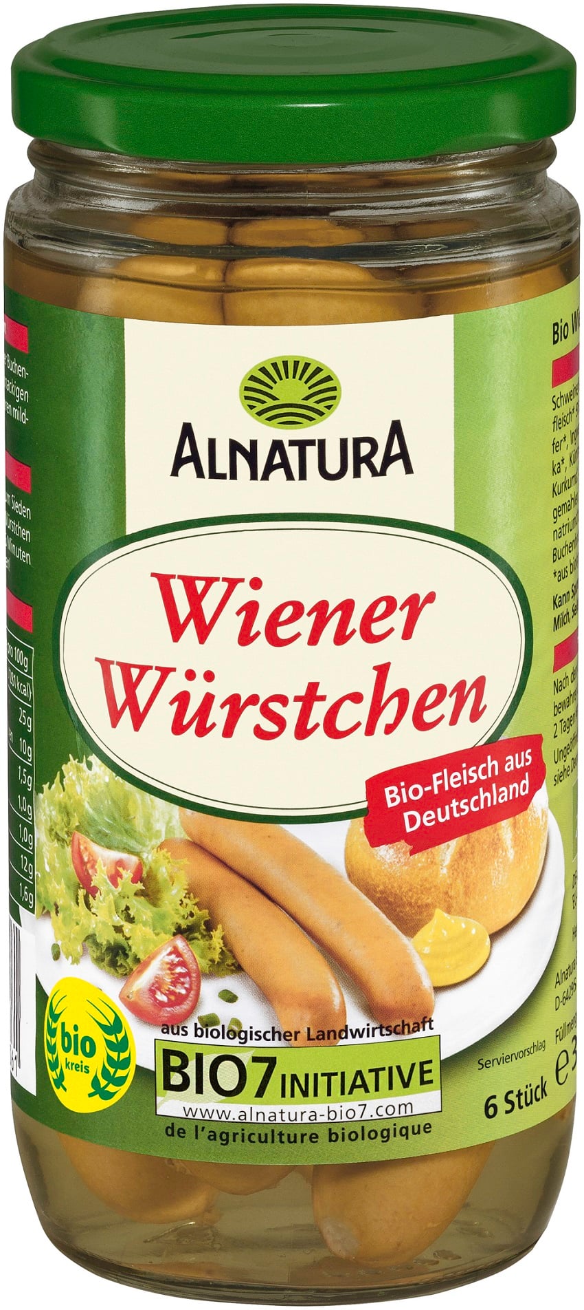 Alnatura BIO Kis frankfurti virslik
