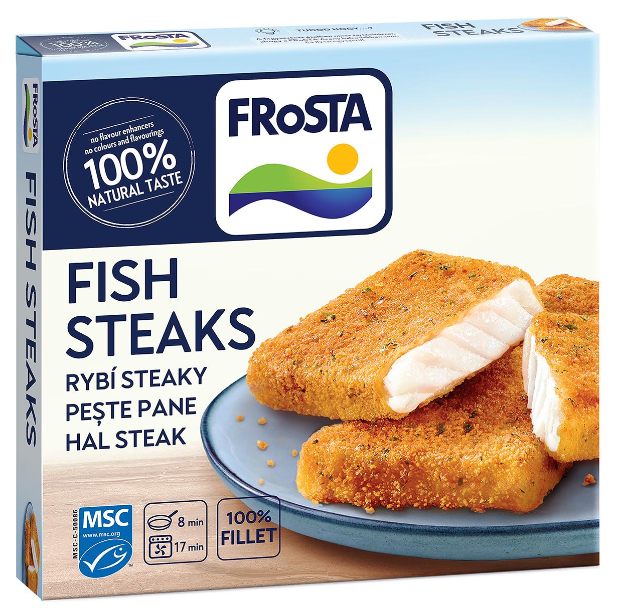 FRoSTA Hal Steak, panírozott