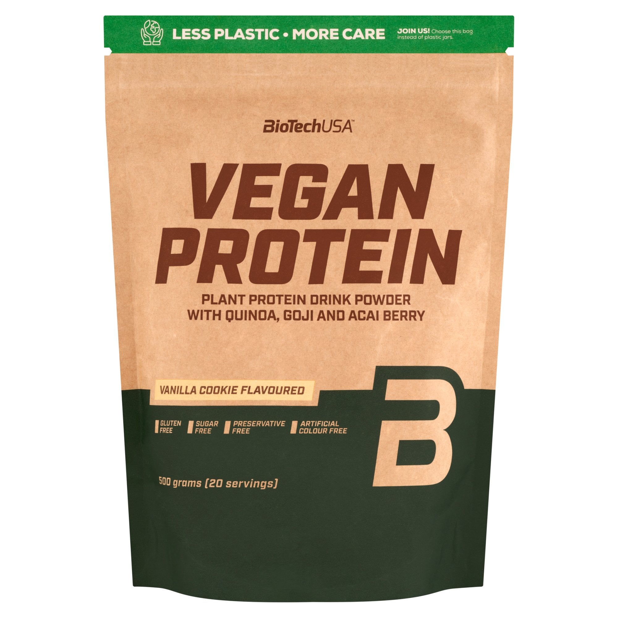 BioTechUSA Vegán protein vaníliás sütemény