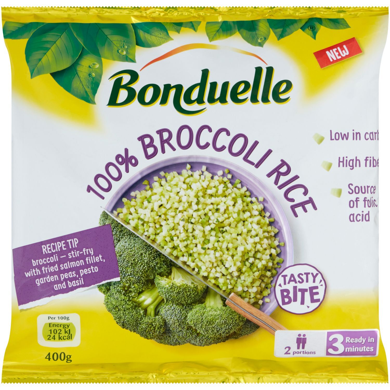 Bonduelle Fagyasztott Brokkoli Rizs
