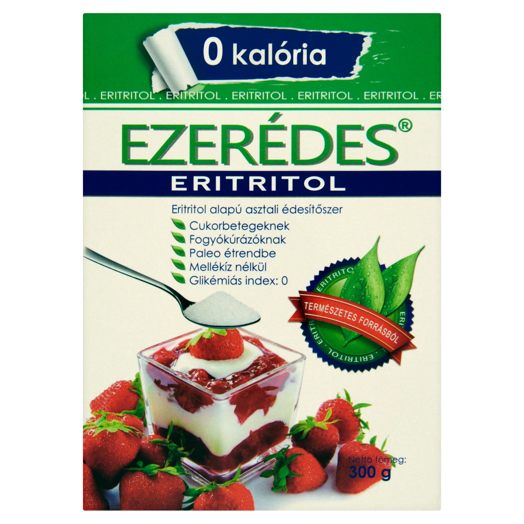 Ezerédes eritritol édesítő