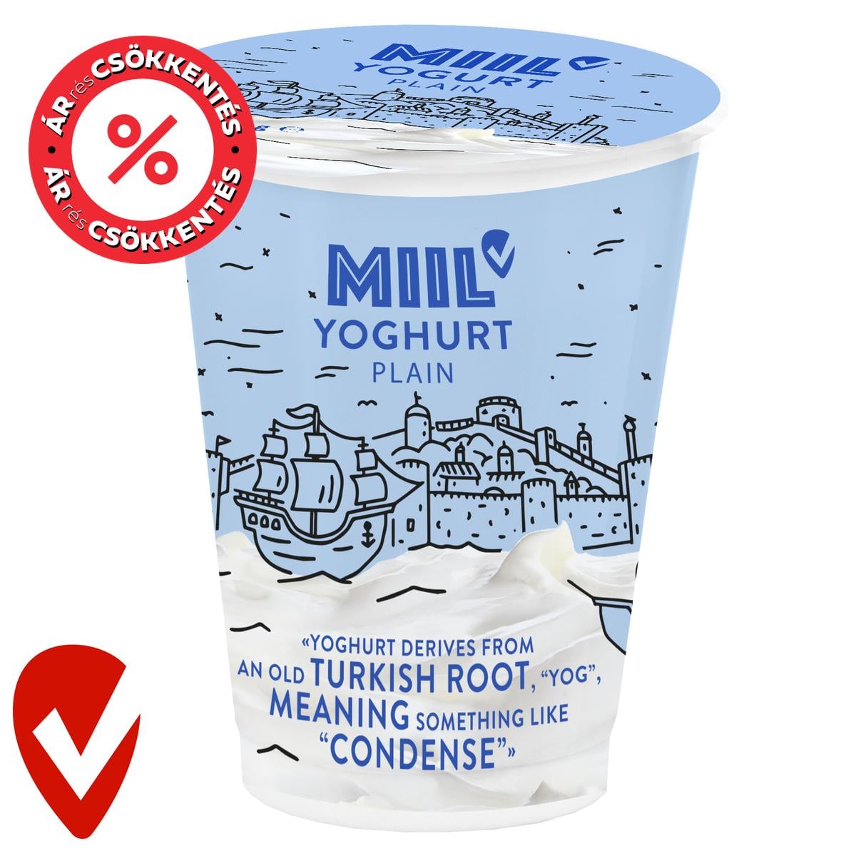 Miil Natúr joghurt 3,7%