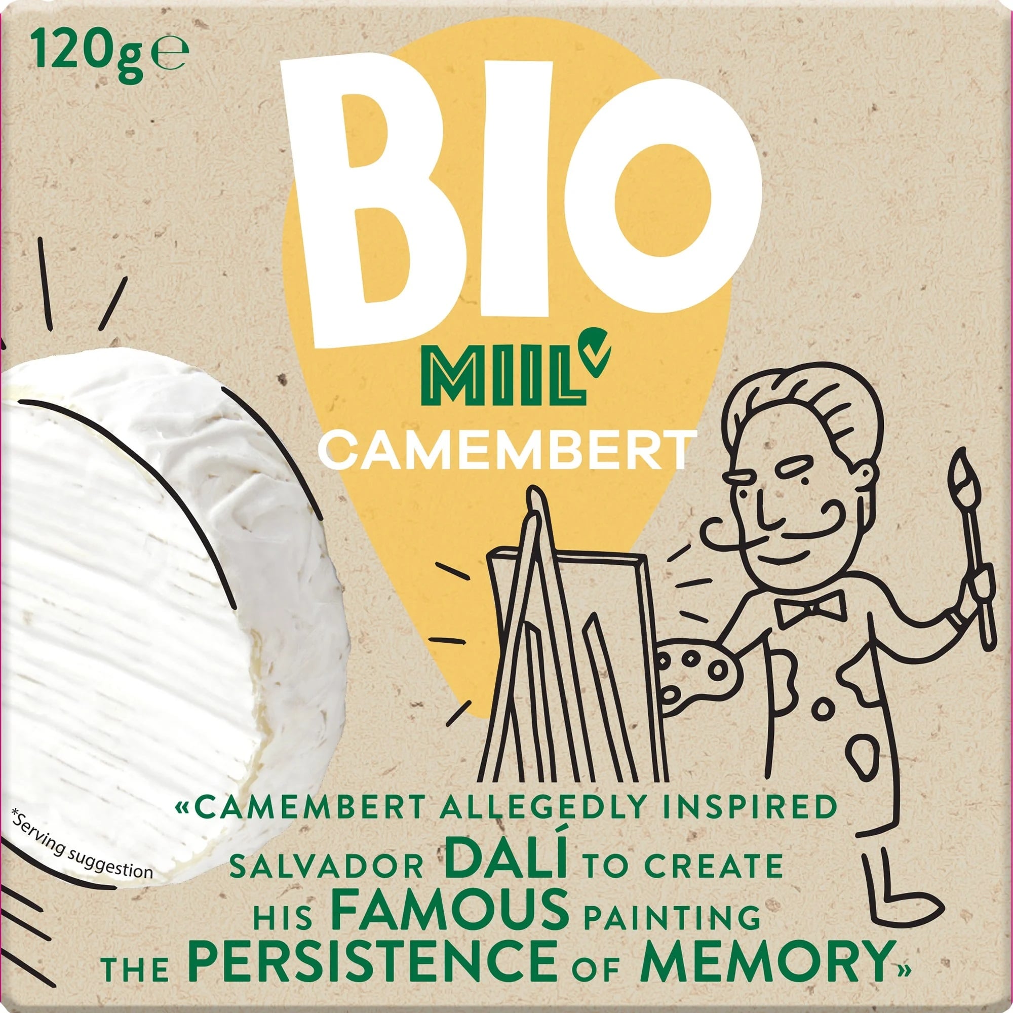 Miil BIO Camembert sajt
