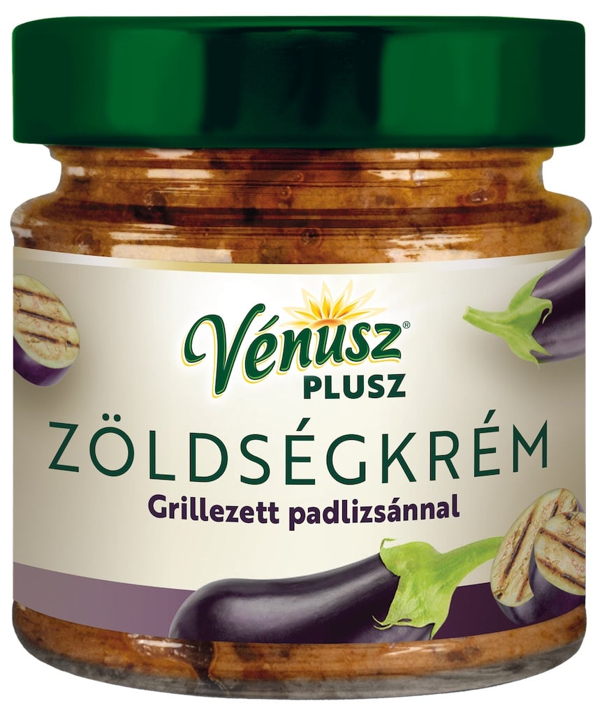 Vénusz Plusz zöldségkrém grillezett padlizsánnal