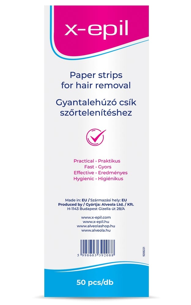 X-EPIL Gyanta lehúzócsík
