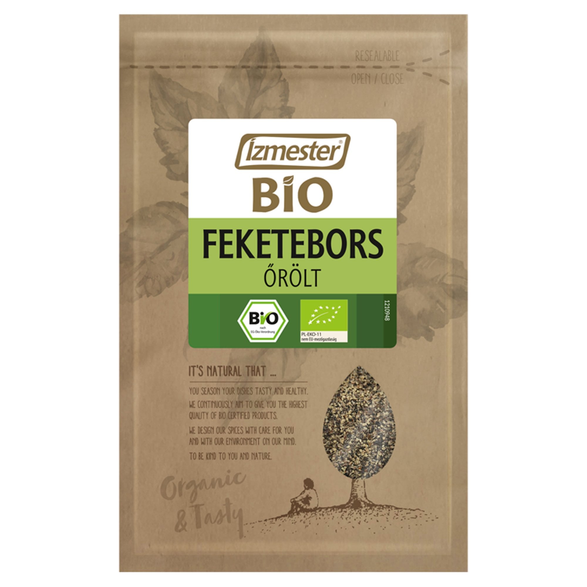 Ízmester BIO Őrölt feketebors