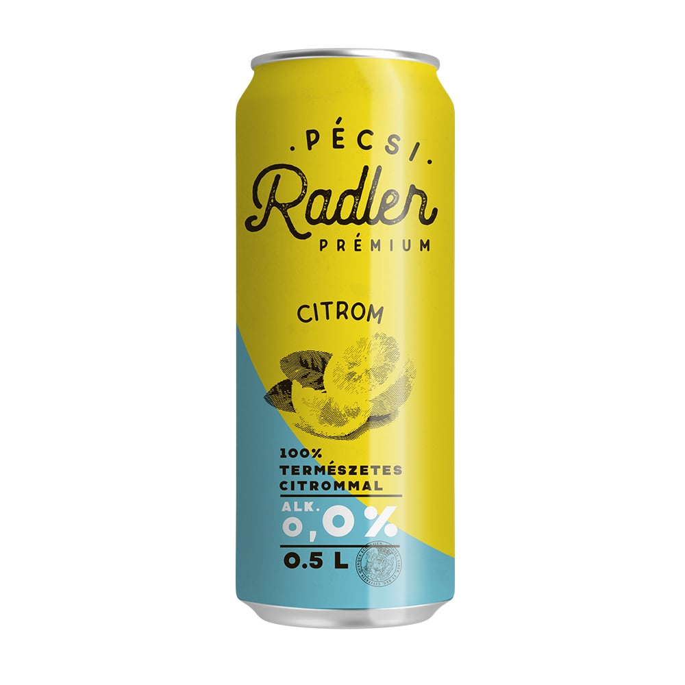 Pécsi Radler citrom 0%