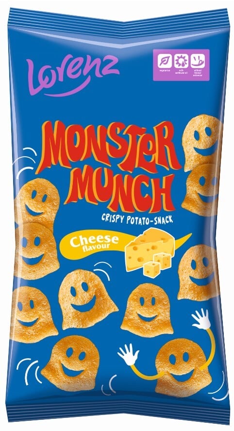 Lorenz Monster Munch sajt ízű burgonyasnack