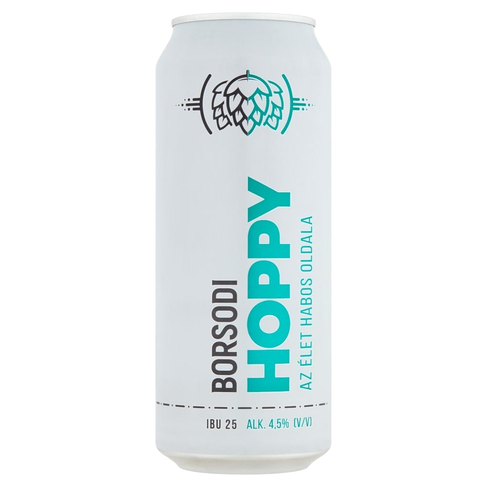 BORSODI Hoppy világos sör 4,5%