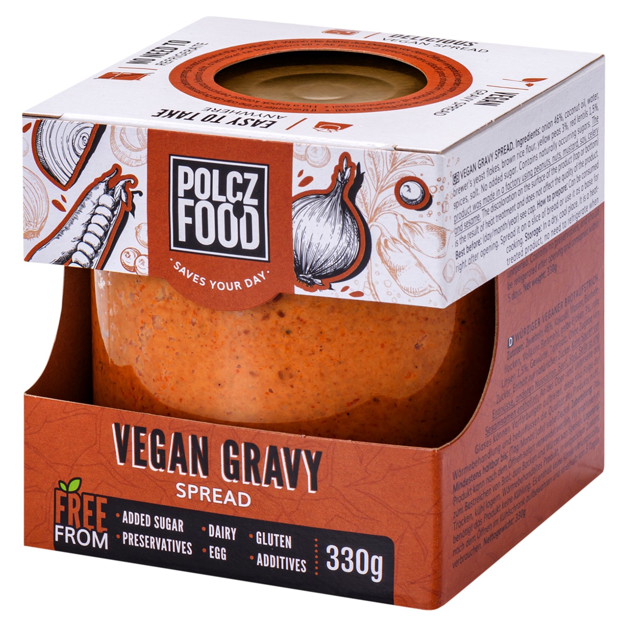 Polcz Kennivaló vegán pecsenye krém, gluténmentes