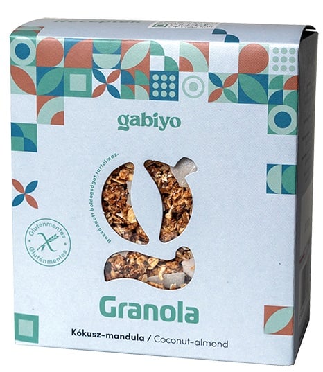 Gabiyo Gluténmentes Granola Kókusz-mandula