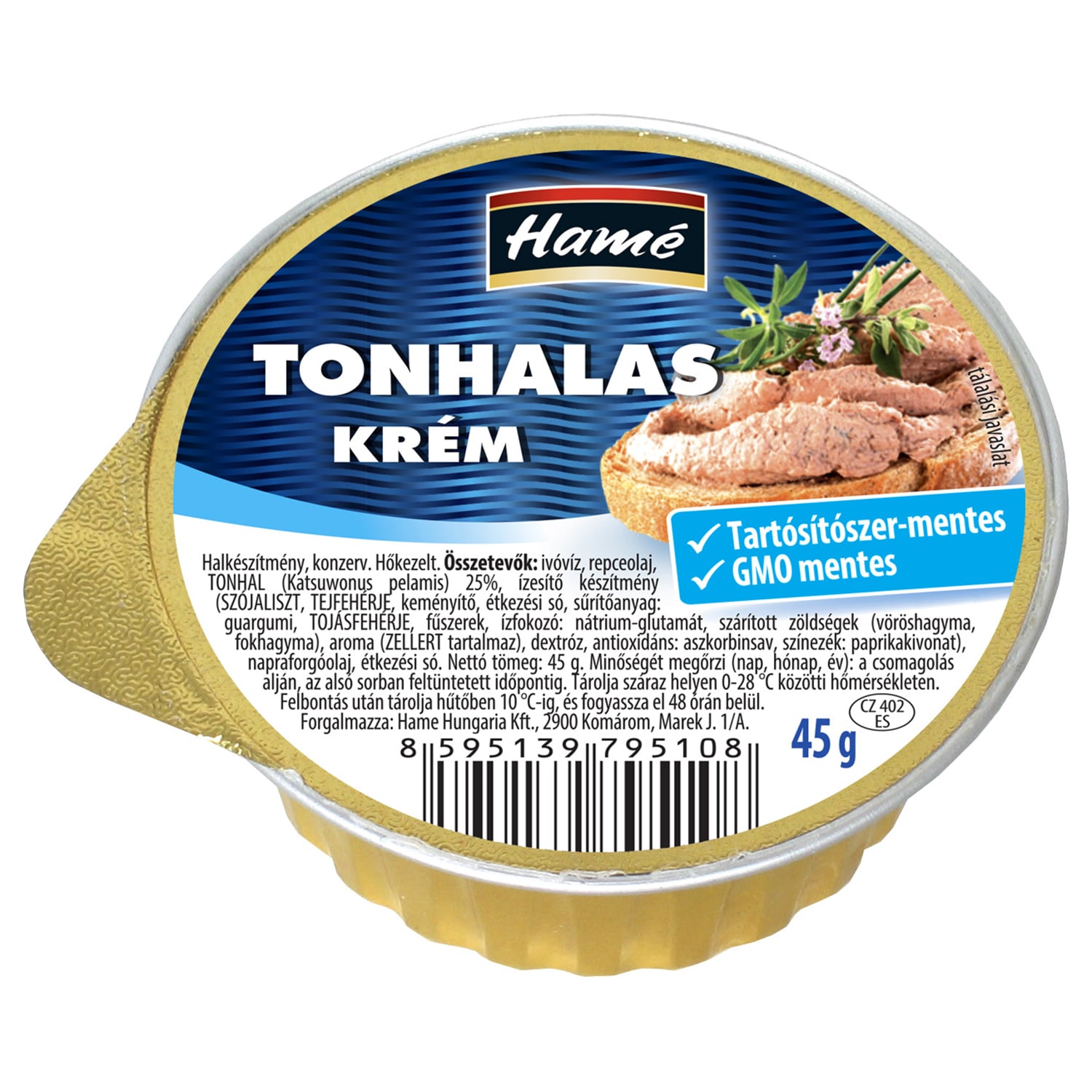 Hamé Tonhalas pástétom