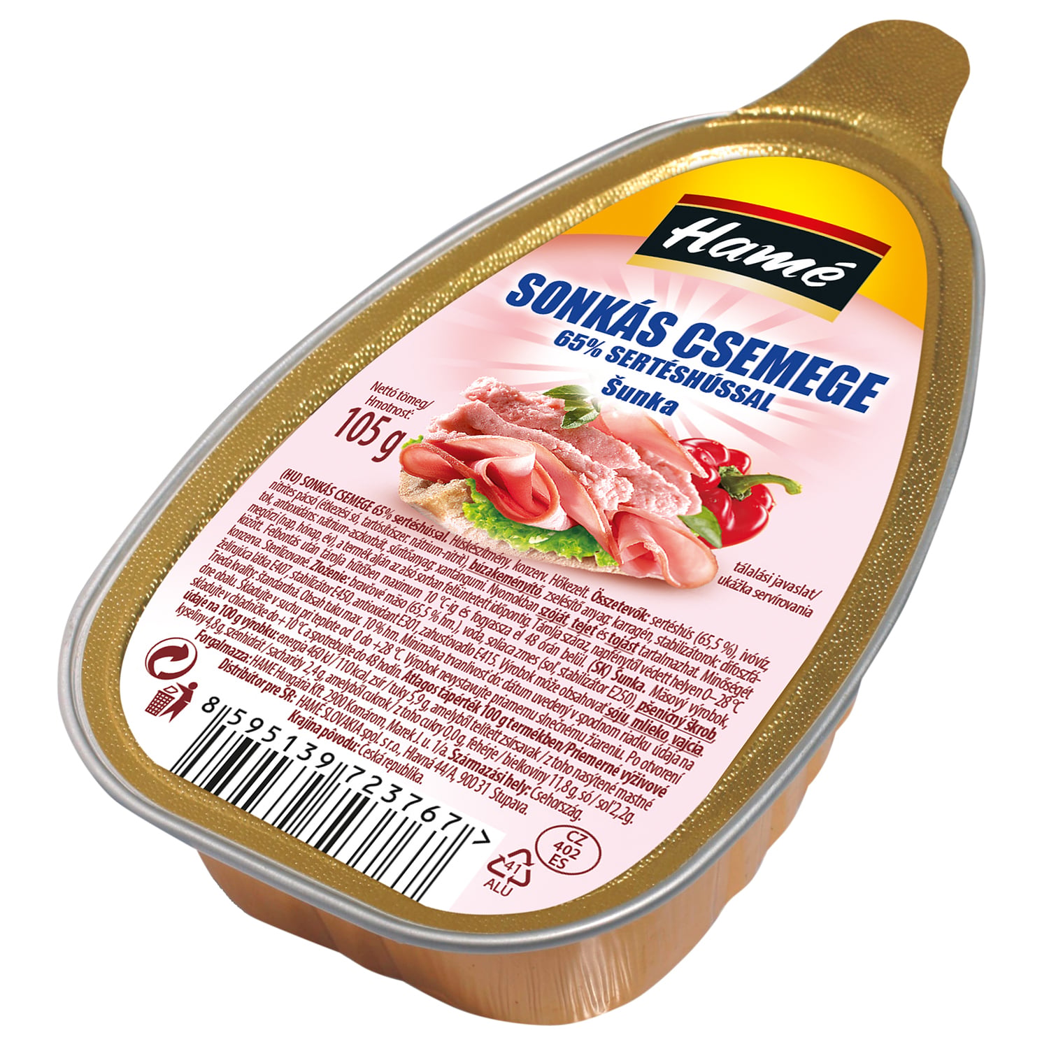 Hamé Sonkás csemege sertéshússal