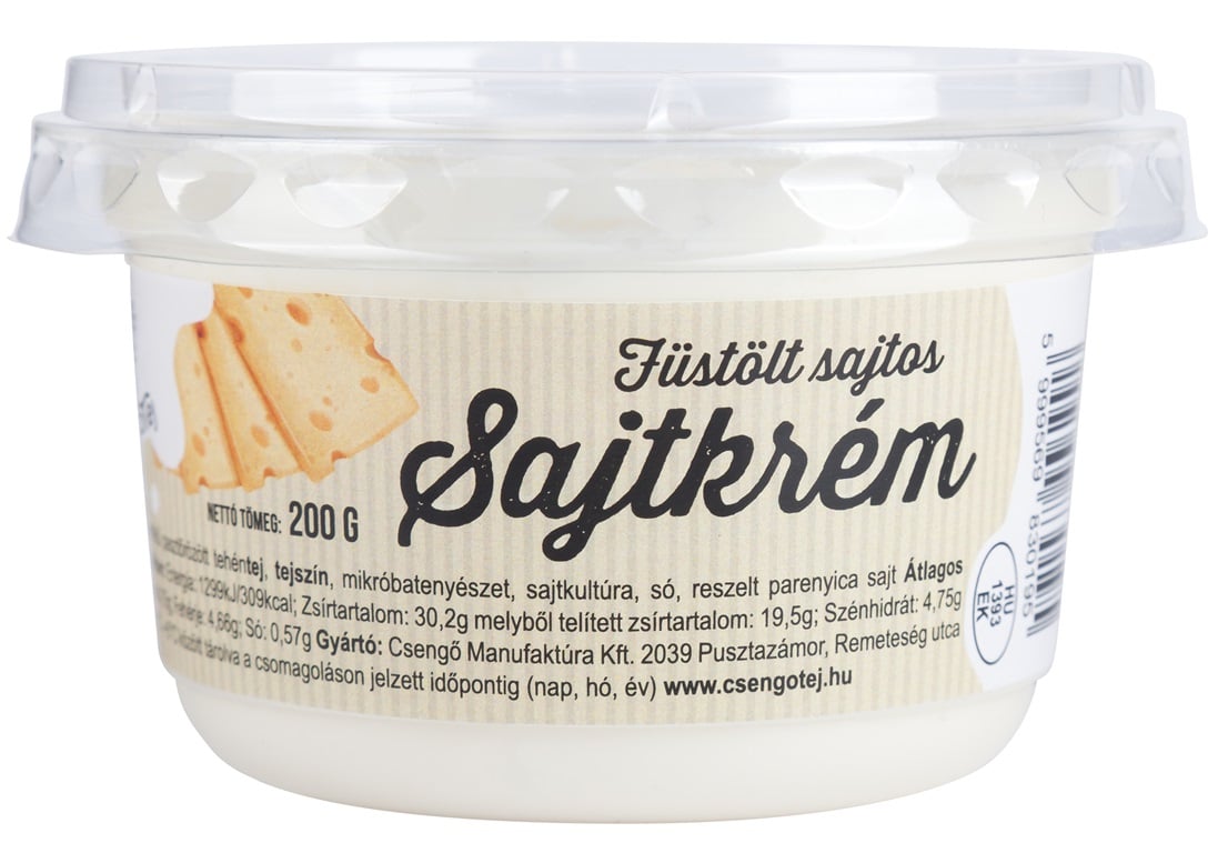 Csengő Füstöltsajtos sajtkrém