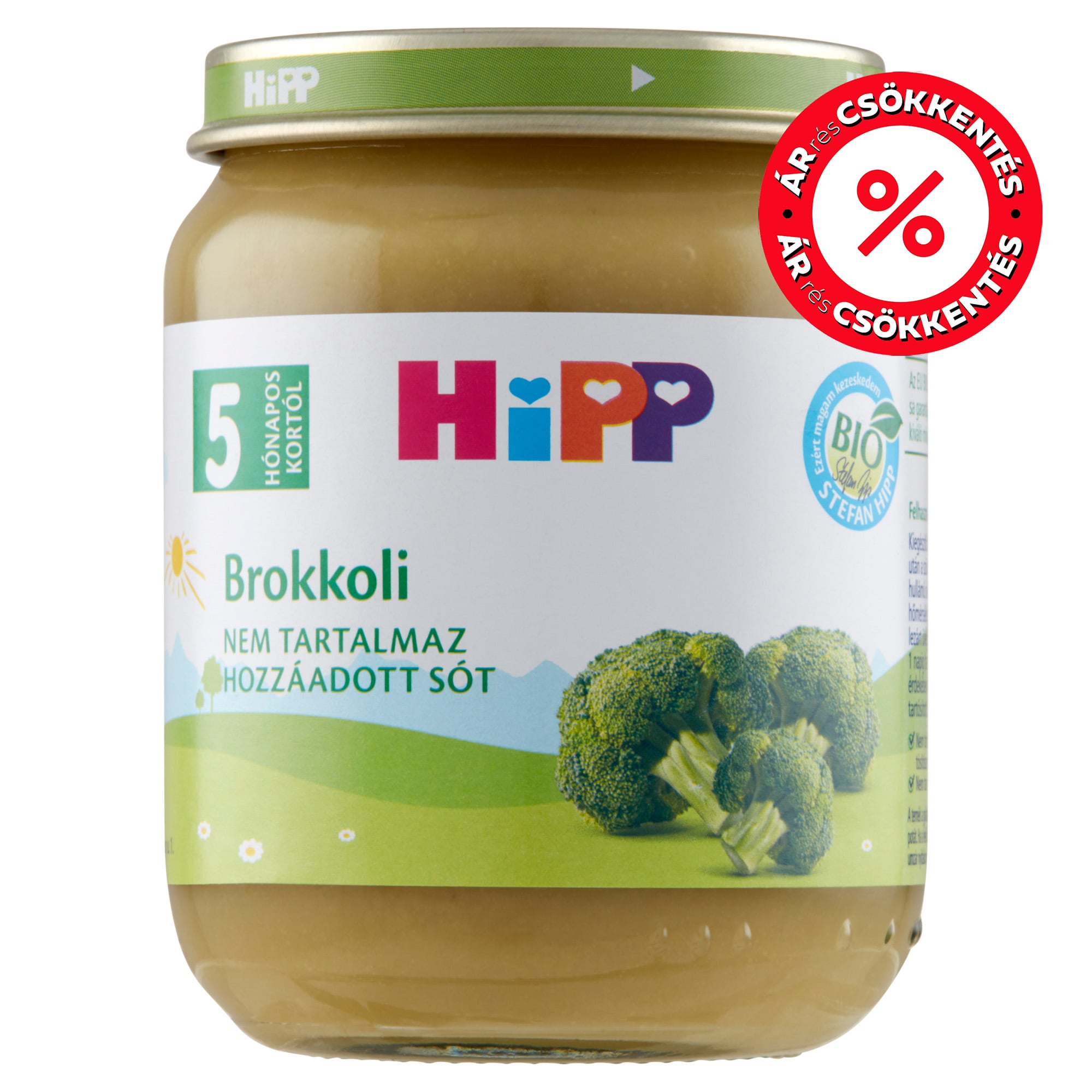 Hipp Bio Brokkoli 5 hónapos kortól
