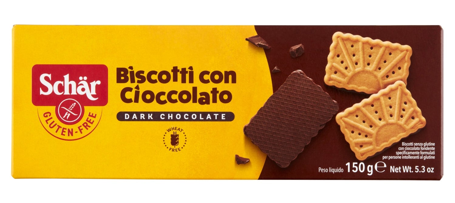 Schär Biscotti  csokoládés keksz
