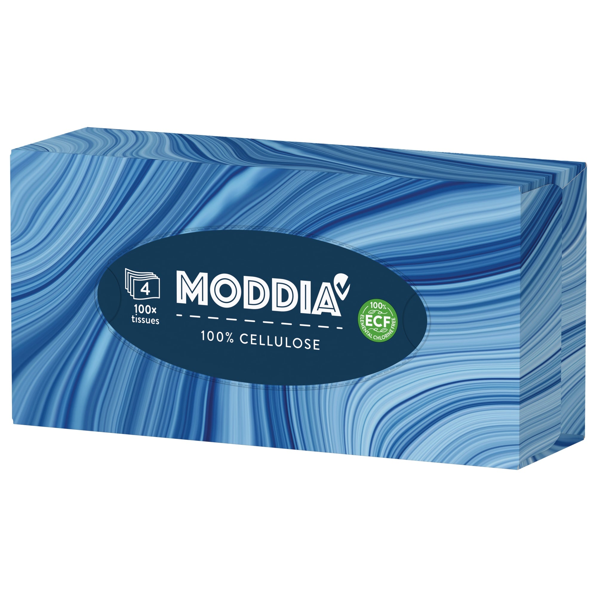 Moddia dobozos papírzsebkendő 4 rétegű