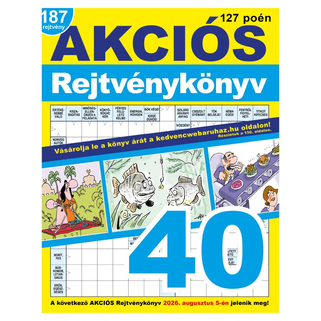 Akciós Rejtvénykönyv