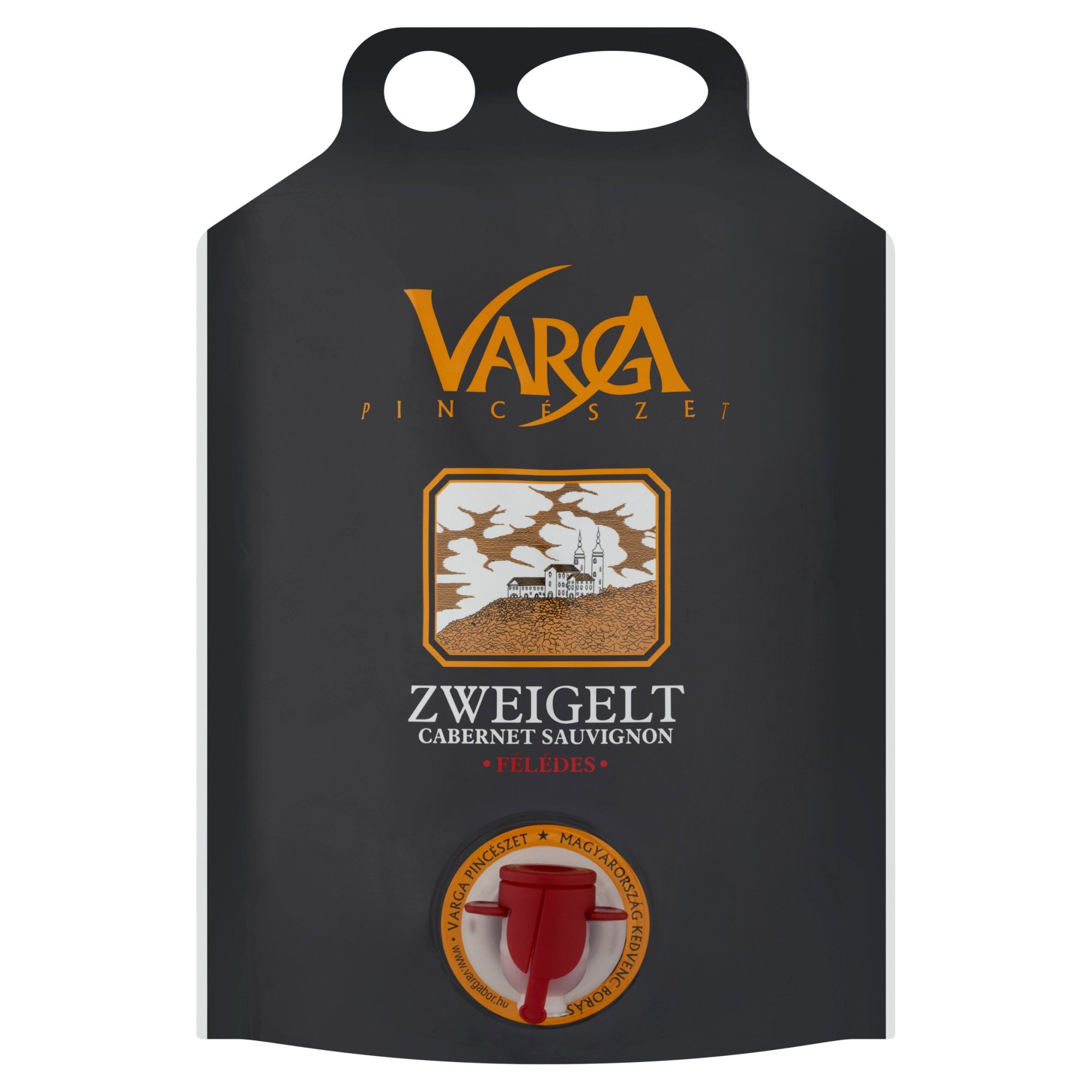 Varga Borzsák Zweigelt - Cabernet Sauvignon félédes vörösbor