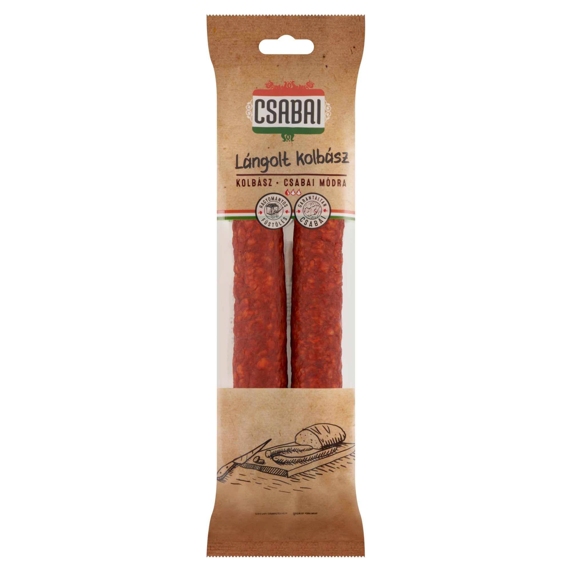 Csabai Lángolt kolbász