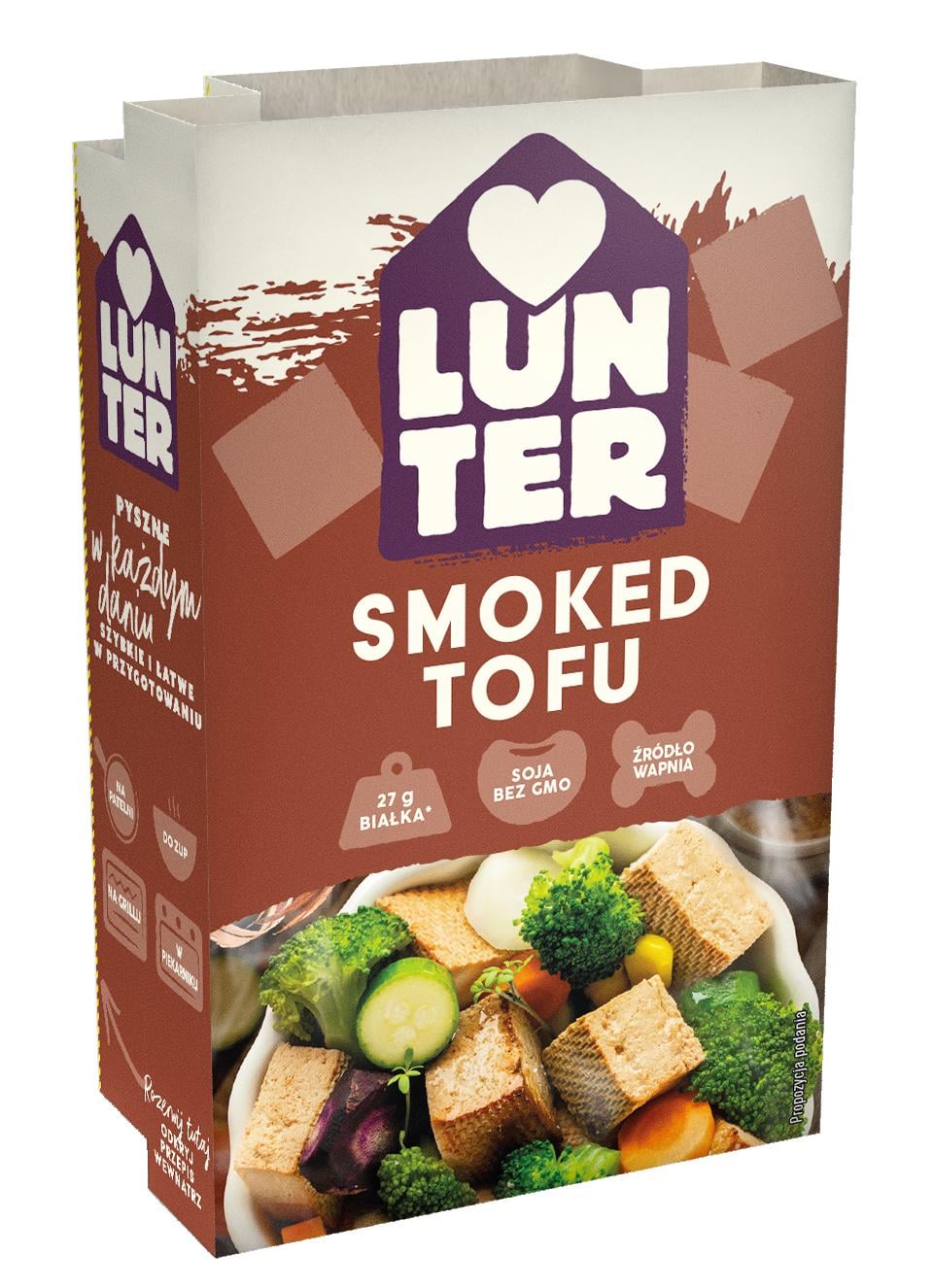Lunter Gluténmentes füstölt tofu