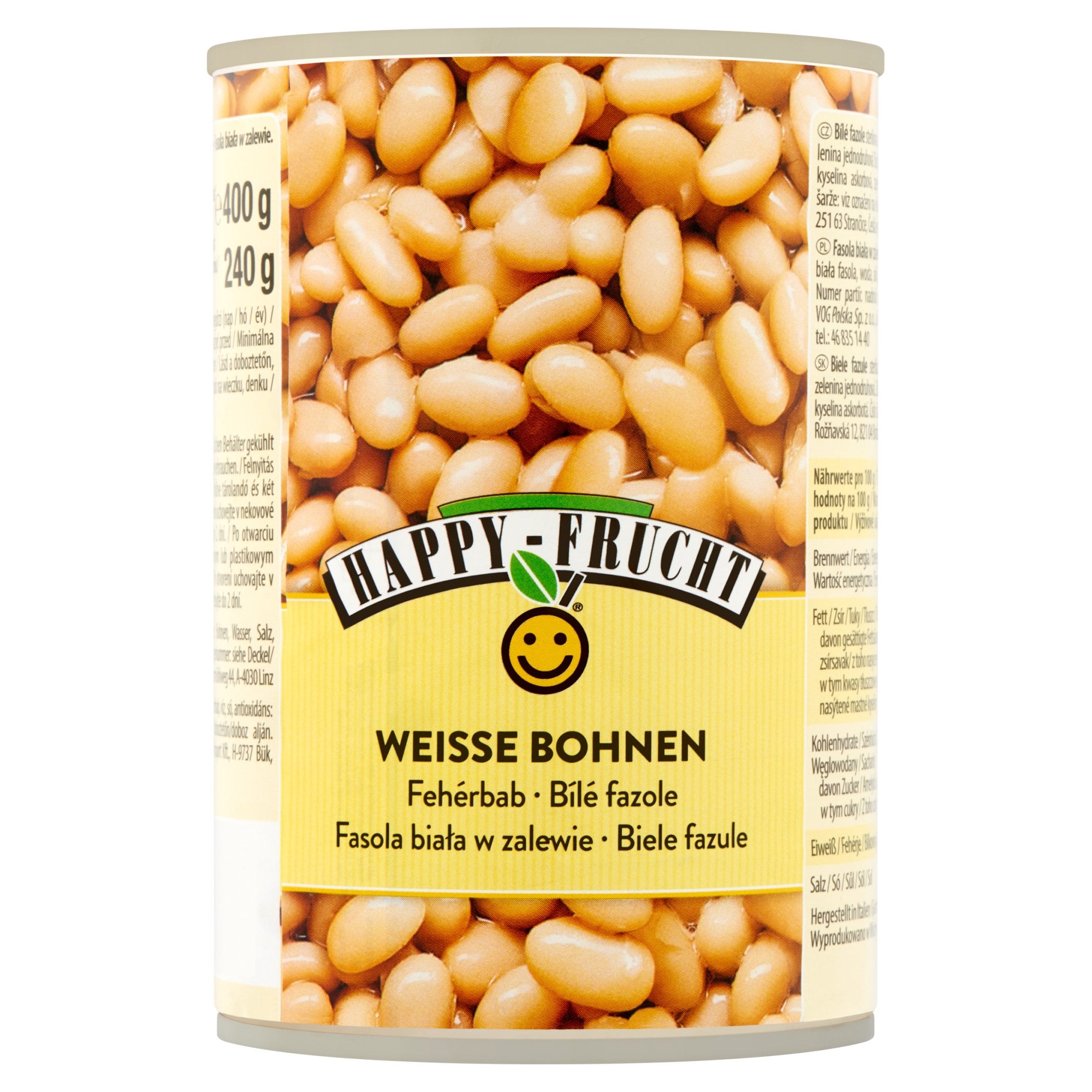 Happy Frucht Fehérbab (400 g)