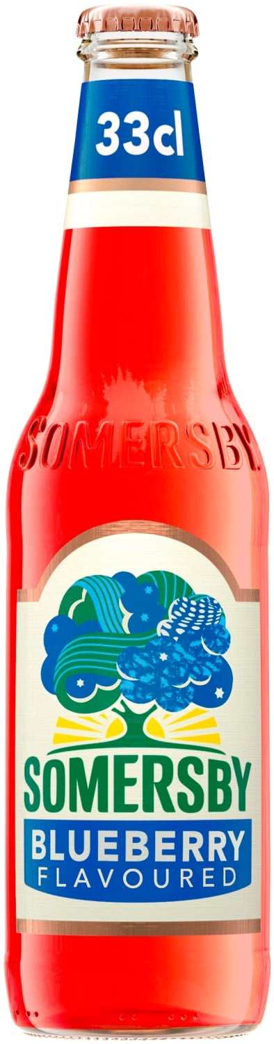 Somersby cider almalé alapú szénsavas, alkoholos ital kék áfonya ízesítéssel 4,5%