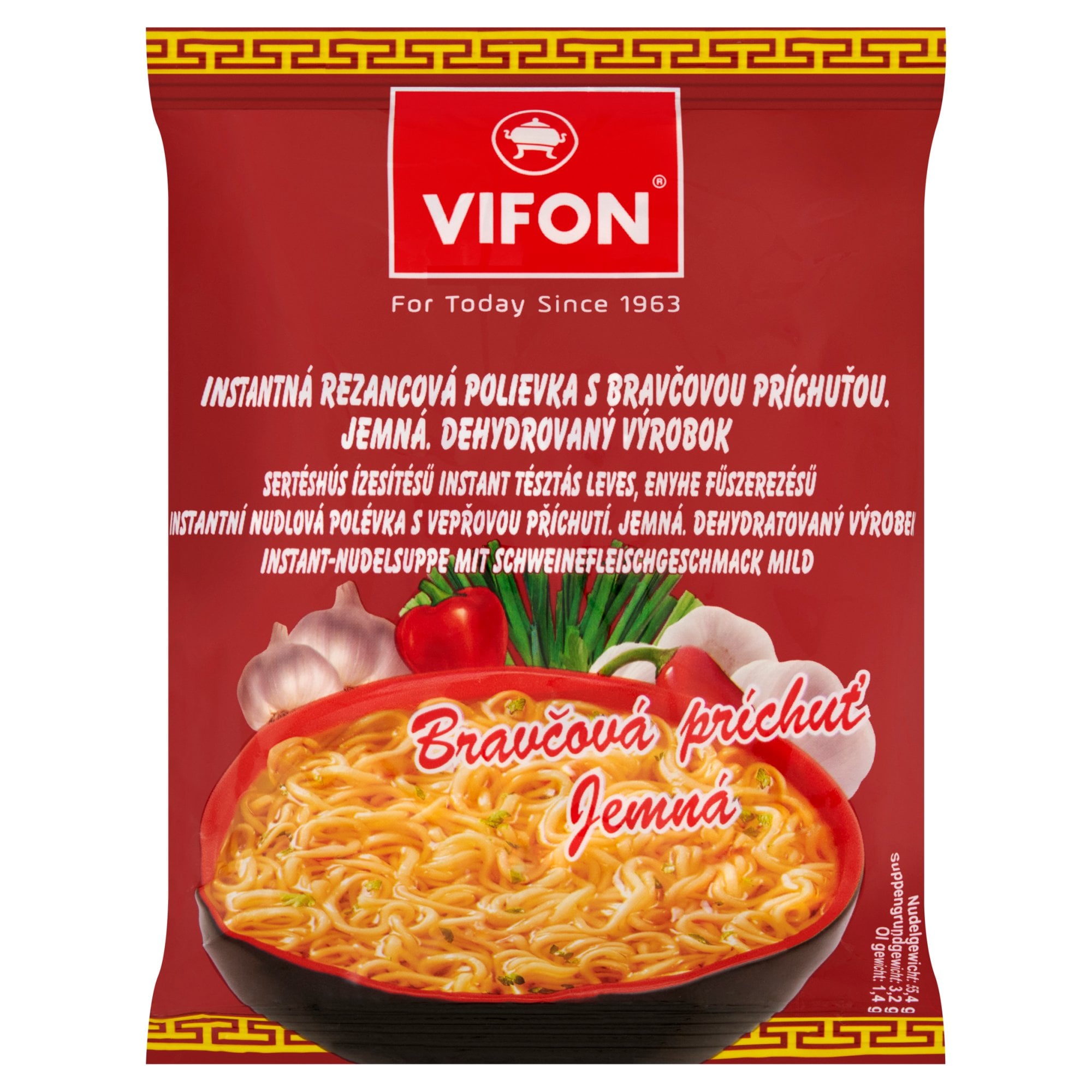 Vifon Sertéshús ízesítésű instant tésztás leves