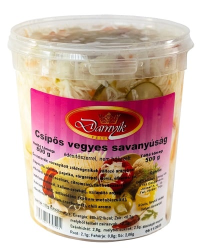 Darnyik csípős vegyes savanyúság