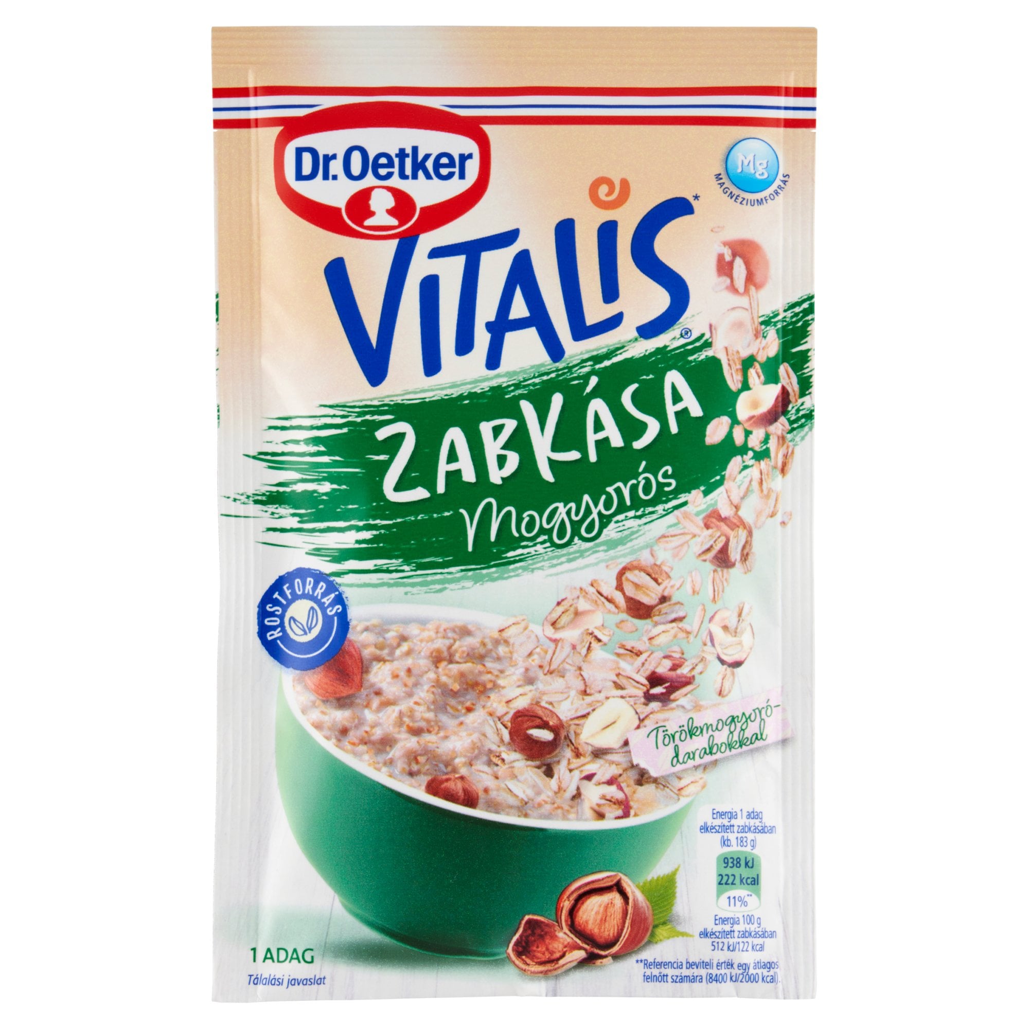 Dr. Oetker Vitalis Zabkása mogyorós