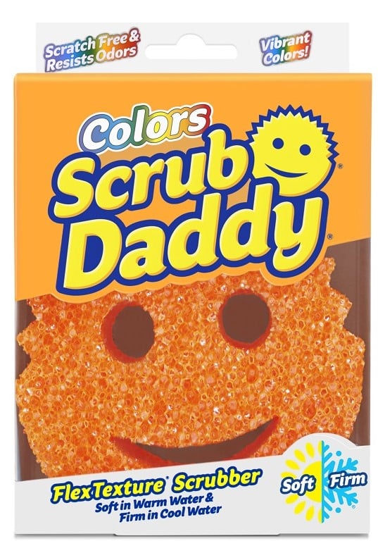 Scrub Daddy Colors Szivacs - narancssárga