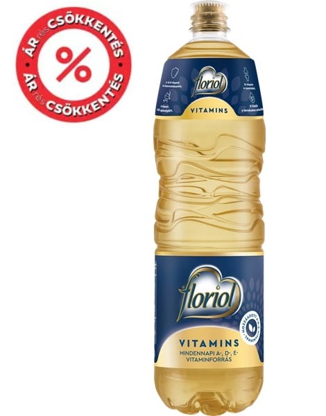 Floriol Vitamins finomított napraforgó-étolaj