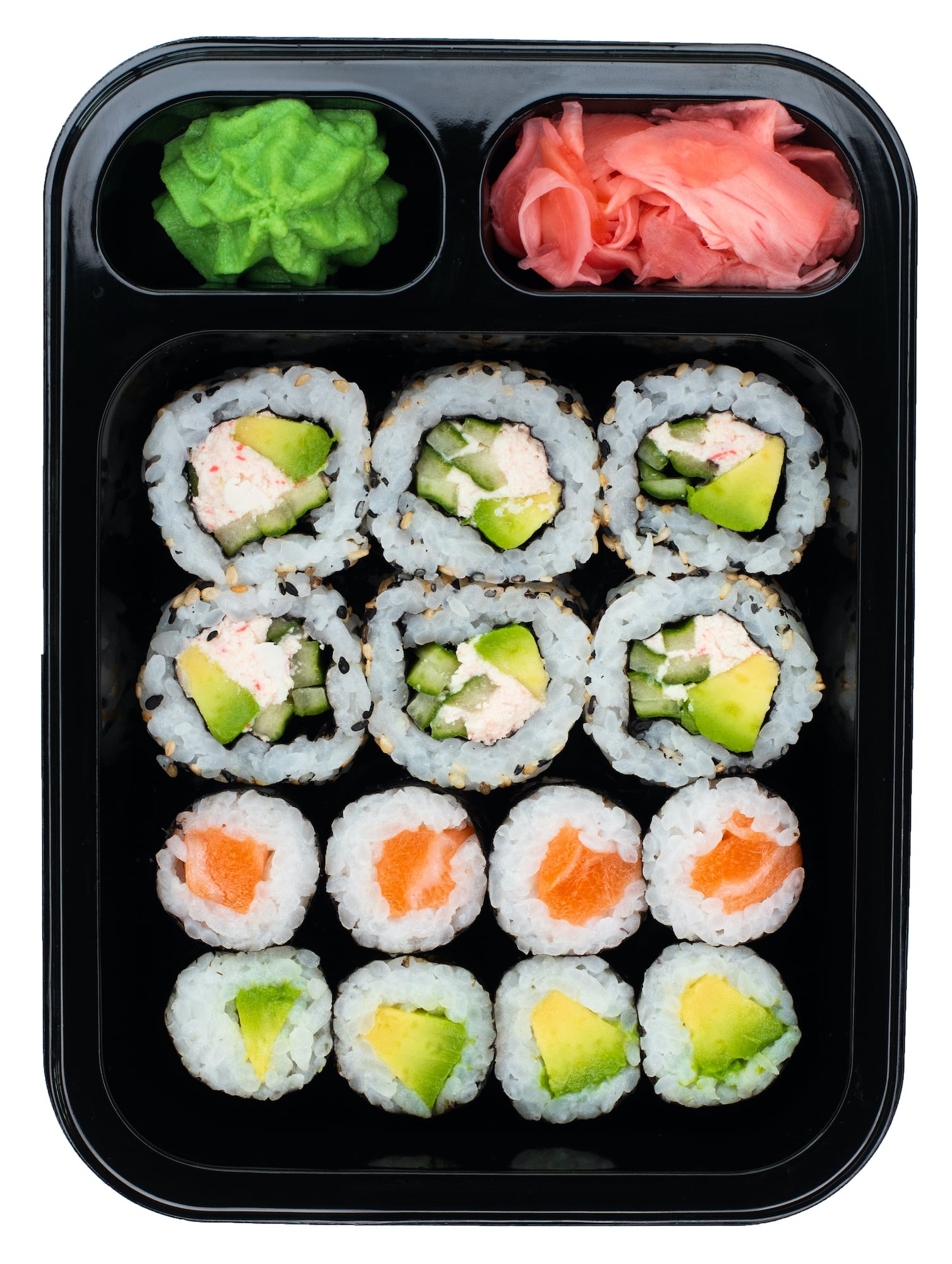 Sushitime California Salmon Avocado sushiválogatás