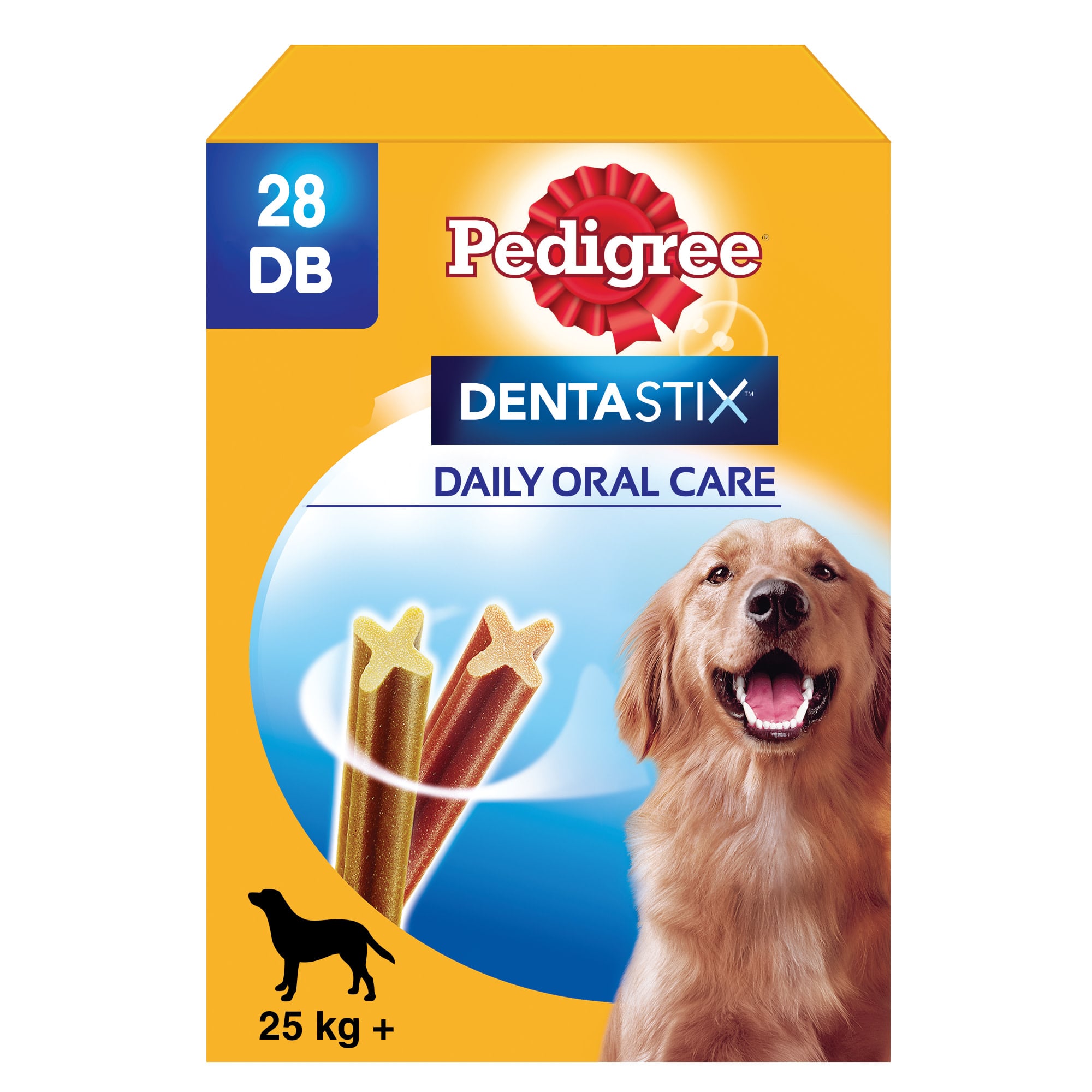 Pedigree DentaStix jutalomfalat 25 kg+-os kutyáknak 28 db