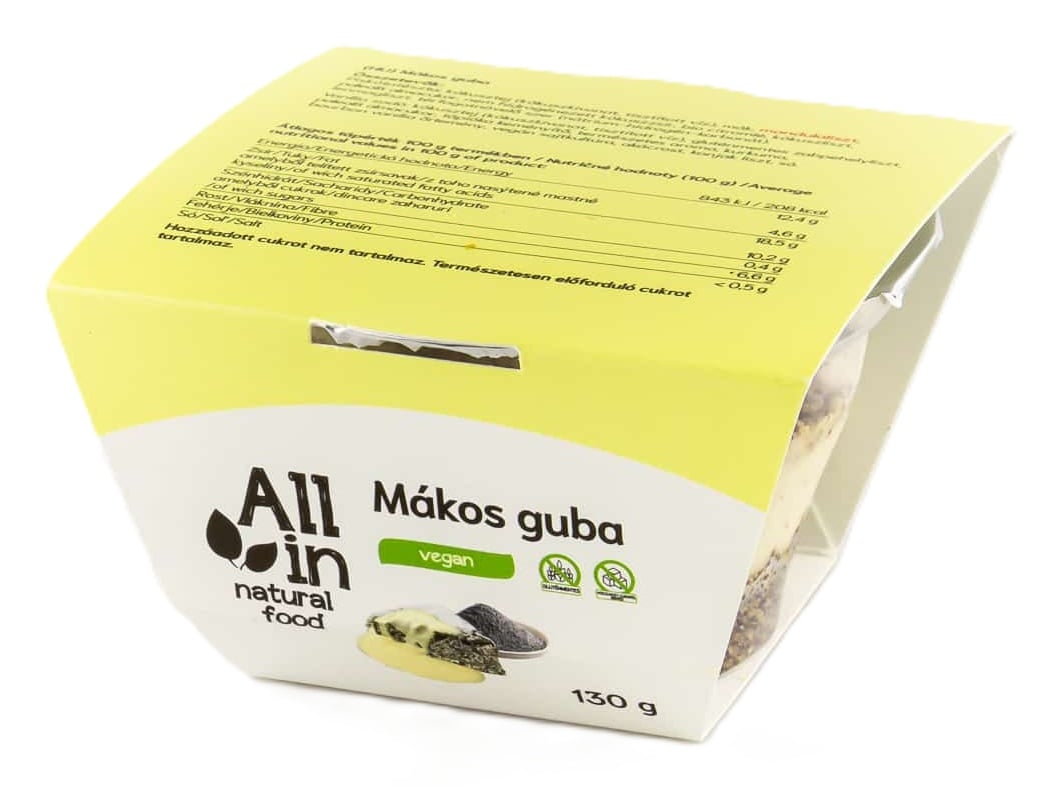 All In Natural Food Mákos guba