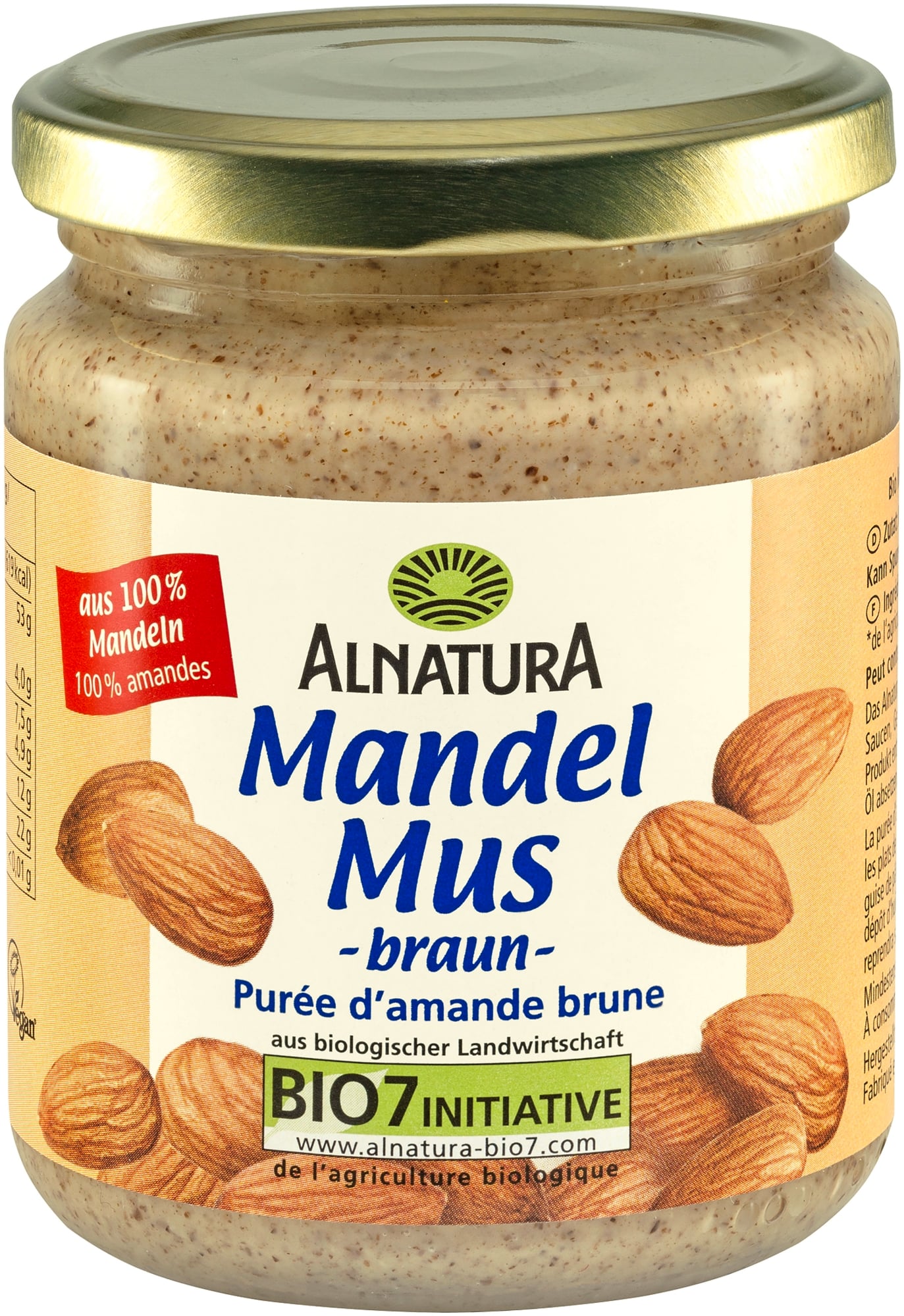 Alnatura BIO Barna mandulapép