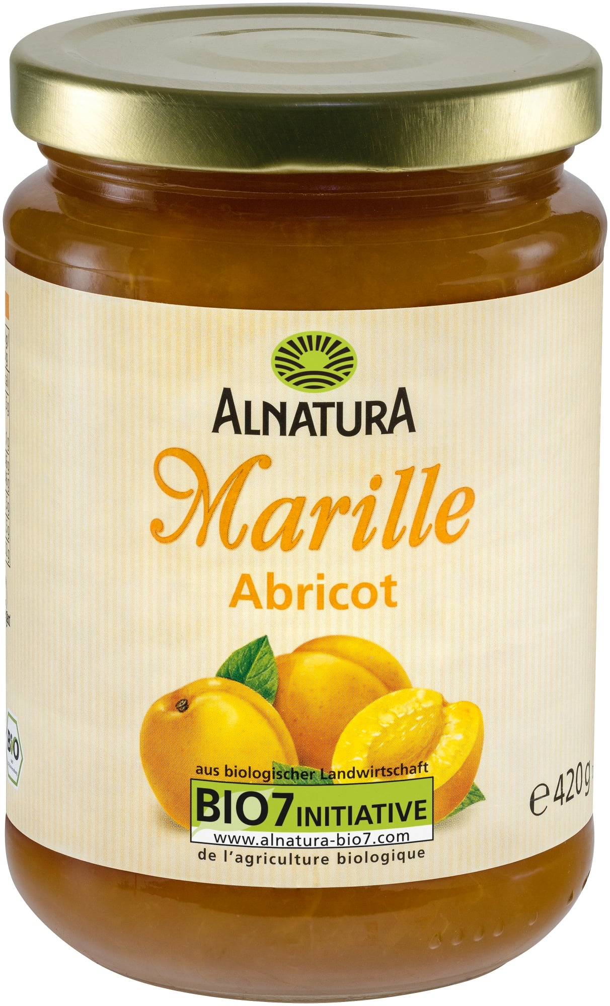 Alnatura BIO Sárgabarackos gyümölcskészítmény