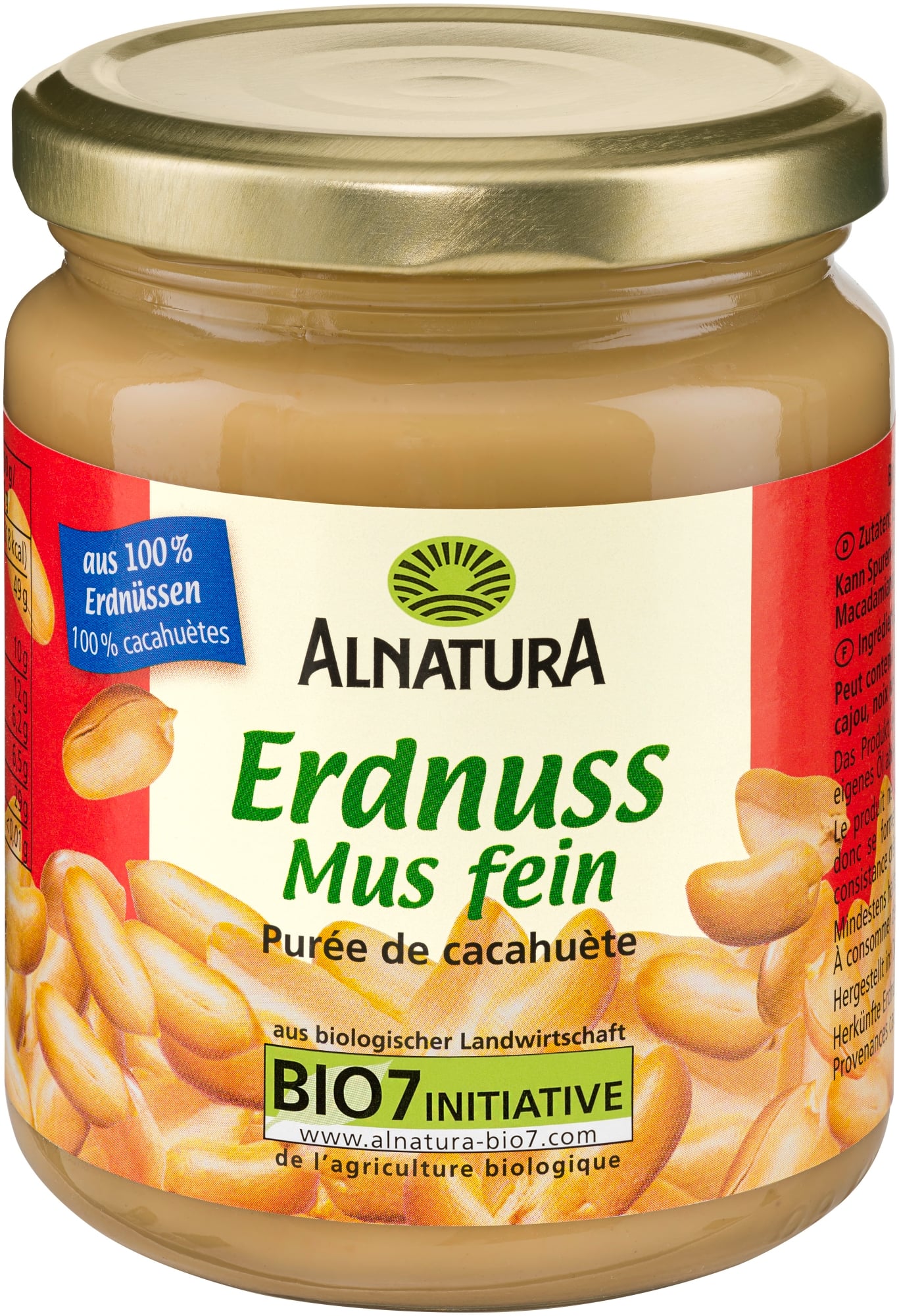 Alnatura BIO Földimogyorókrém (krémes)