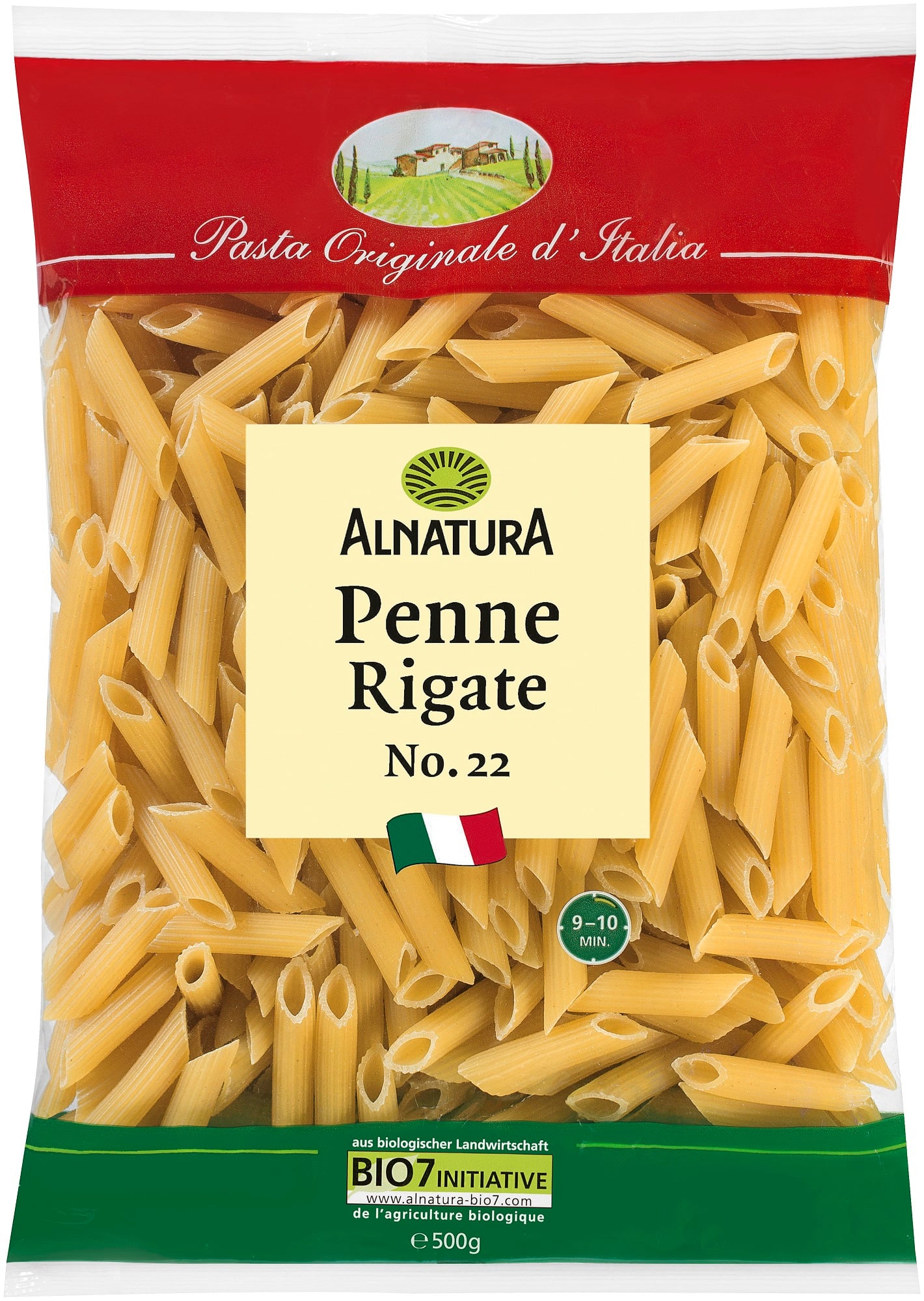 Alnatura BIO Penne száraztészta durumbúzadarából