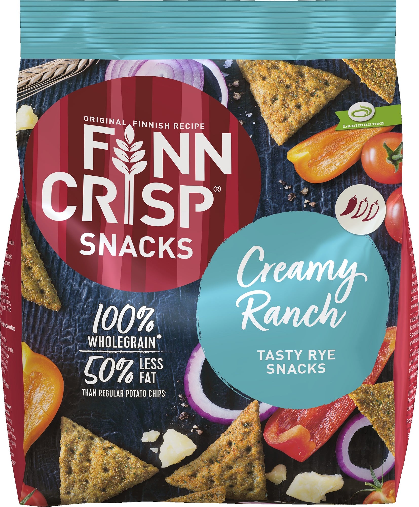 Finn Crisp Rozs Ropogós pikáns krémes
