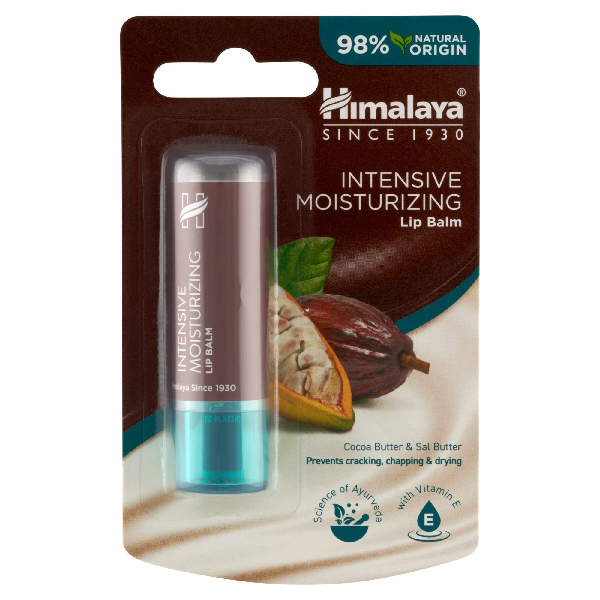Himalaya Kakaóvajas intenzív hidratáló ajakbalzsam